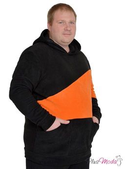 Толстовка Модель №1014 размеры 44-84 - Plusmoda фото 3