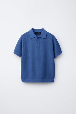 POLO B?SICO PUNTO CANAL? / Azul?n