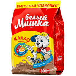 ВС.Какао Белый мишка гран 500г