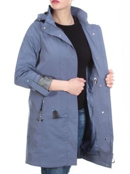 F2089 BLUE Ветровка женская MARIA (65% хлопок, 35% полиэстер) - Фабричный китай фото 8