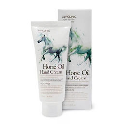 3W Clinic Horse Oil Hand Cream - Крем для рук увлажняющий с лошадиным маслом, 100мл