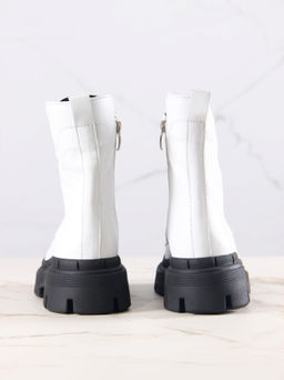 Ботинки 346.astra30bl.white /байка