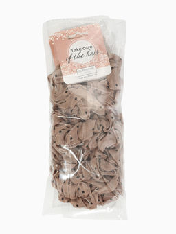 Цена за 6 шт. Резинка для волос "Летиция" (набор 2 шт) 7 см, коричневый