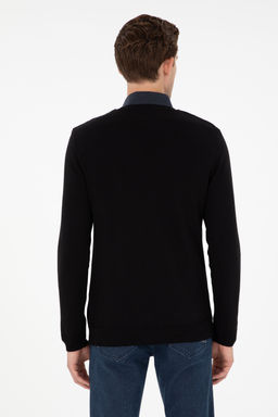 Мужской черный базовый свитер Неожиданная скидка в корзине - U.s. polo assn фото 19