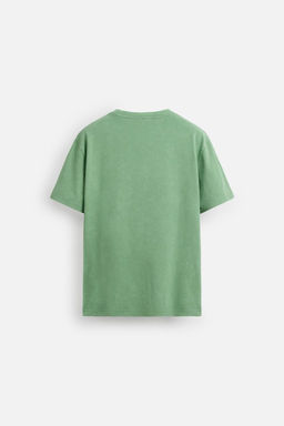 WASHED RELAXED FIT T-SHIRT - Zara фото 8
