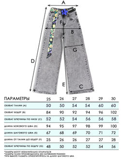 Джинсы-трубы для девочек