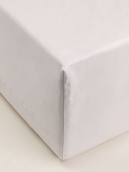 Простыня на резинке 1.5-спальная SL Home Beige, 140200+30 см, сатин - Sima-land home фото 9