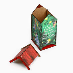 Подарочный набор новогодний «Чудес в новом году»: чайный домик, кружка, 20.5×20.5×10 см