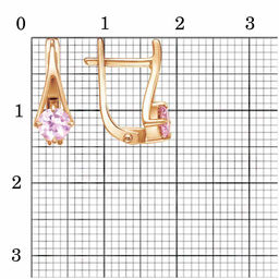 СЕРЬГИ 34815037-2 - Красная пресня фото 3