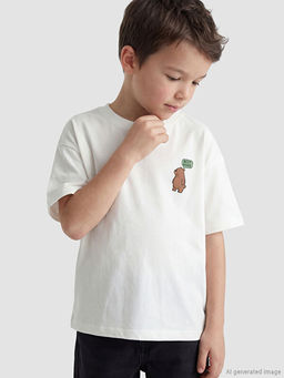 Bisiklet Yaka Erkek ?ocuk Ti??rt 2li