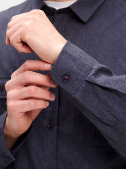 Сорочка мужская длинный рукав GREG S333/231/9228/ZN/P/1p  фото 8