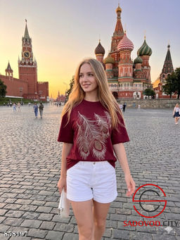 Футболка женская из хлопка