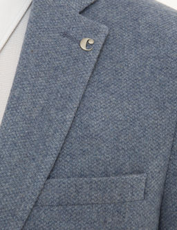 Голубая зауженная куртка - Cacharel фото 6