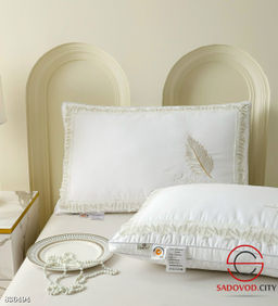 Подушка с наполнителем микрогеля и шелка