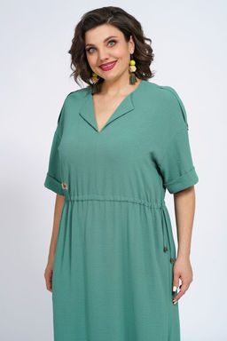 Платье ALANI 2341 бирюза