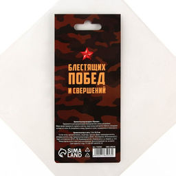 Цена за 3 шт. Ароматизатор в машину 23 Февраля, аромат цитрус