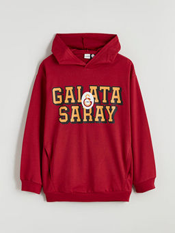 Galatasaray Bask?l? Erkek ?ocuk Sweatshirt