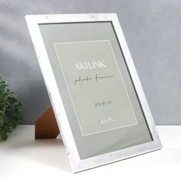 Фоторамка для фото Connor, 21×30 см пластик, серебро