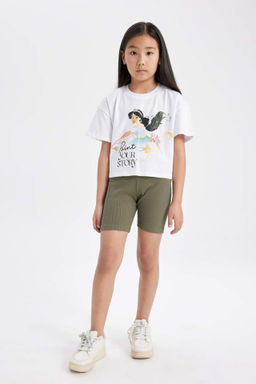 K?z Cocuk Biker Fitilli Kaskorse Tayt - Defacto фото 2