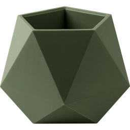 Кашпо для цветов пластиковое 0,72л d-13см "Абремо" Тёплая хвоя