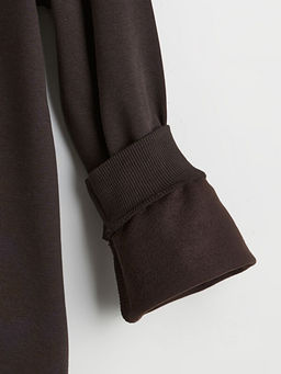 New York Bask?l? Erkek ?ocuk Kal?n Sweatshirt