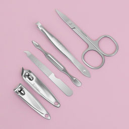 Набор маникюрный Париж, 6 предметов, в футляре, рисунок МИКС - Queen fair фото 4