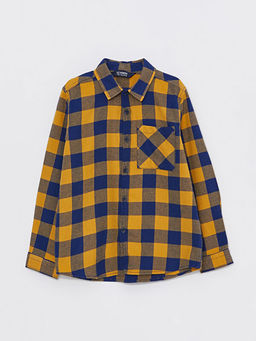 Ekose Uzun Kollu Erkek ?ocuk G?mlek