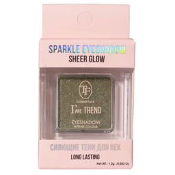 TF CTE45S Одинарные тени для век eyeshadow intense colour тон 18 Im TREND sparkle,Серебряные капли