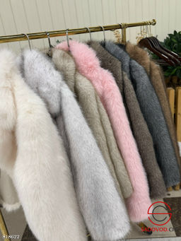 Шуба женская из искусственного меха