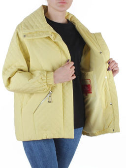 BM8819 YELLOW Куртка демисезонная женская (50 гр. синтепон)