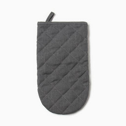 Варежка-прихватка Этель ECO grey, 15х28 см, 100% лён, 245 г/м2  фото 3