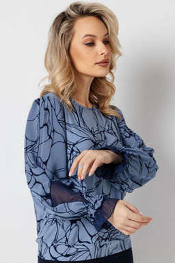 Блузка женская 7097/01/Голубой