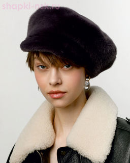 Тэра Кепка женская экомех норка (56-58)