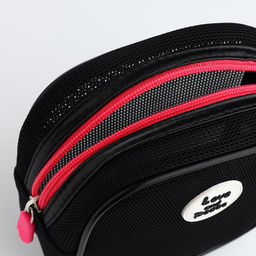 Косметичка дорожная на молнии, цвет чёрный - Simaland фото 3