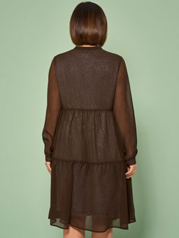 Платье 0060-2а шоколад - Aquarell фото 40