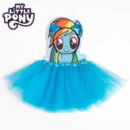 Юбка для девочки с ободком Радуга Дэш, My Little Pony