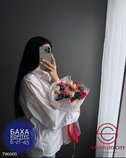 Женская однотонная рубашка - Kinoki фото 3