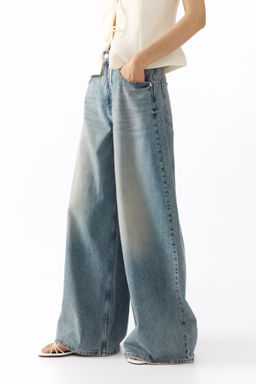 Barrel High Waist Jeans - H&m фото 8