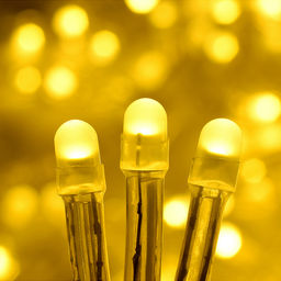 Электрогирлянда Бахрома, 9м, 288 ламп, теплый