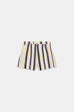 SHORTS RAYA PLIEGUE ZW COLLECTION / Multicolor - Zara фото 6