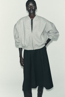 SOFT OVERSIZE BOMBER JACKET - Zara фото 4