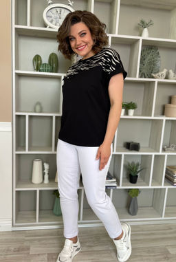 Футболка Rumoda 2135 черный/короткий рукав  фото 2