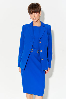 Платье Foxy Fox 1619 васильковый  фото 4