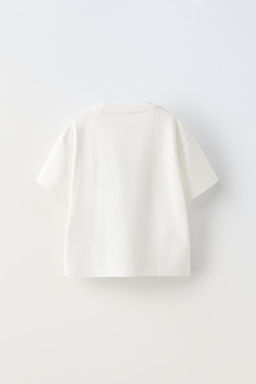 SLOGAN T-SHIRT WITH DRAWSTRING - Zara фото 4