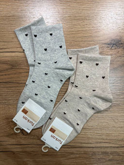 BK1024 Носки, 1 пара МЕЛАНЖ