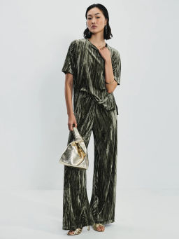 Футболка с коротким рукавом из бархата / Zarina