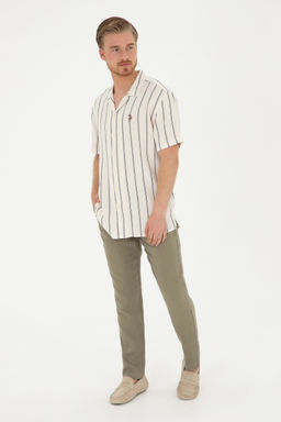 Мужская темно-синяя рубашка с коротким рукавом Неожиданная скидка в корзине - U.s. polo assn фото 5