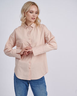 Блузка женская дл. рук. KATHARINA KROSS KK-B-0004V-пудровый  фото 6