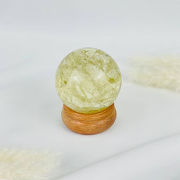 Шар из Цитрина на подставке