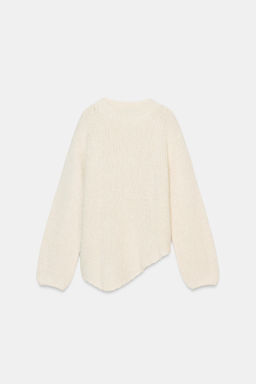 ASYMMETRIC HEM KNIT JUMPER - Zara фото 5